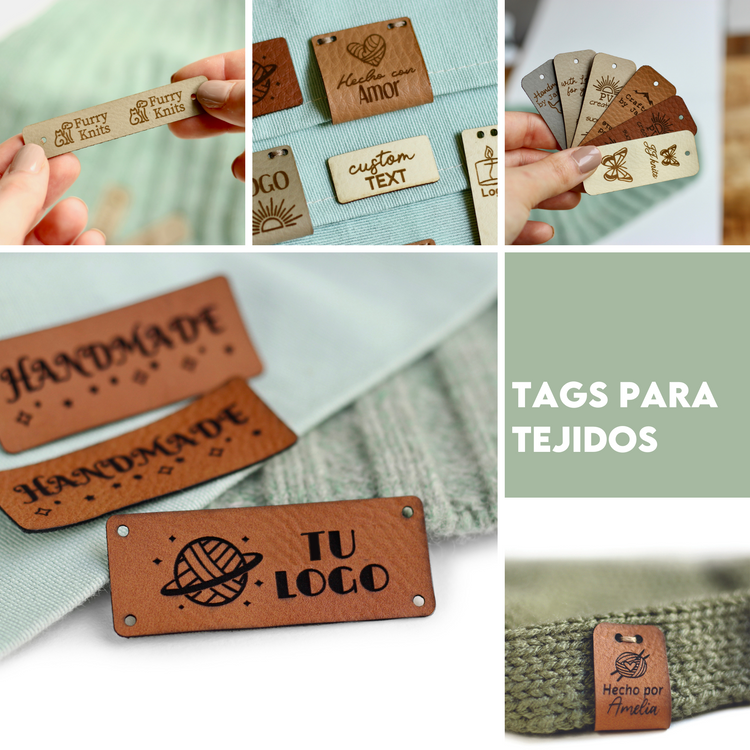 TAGS PARA TEJIDOS